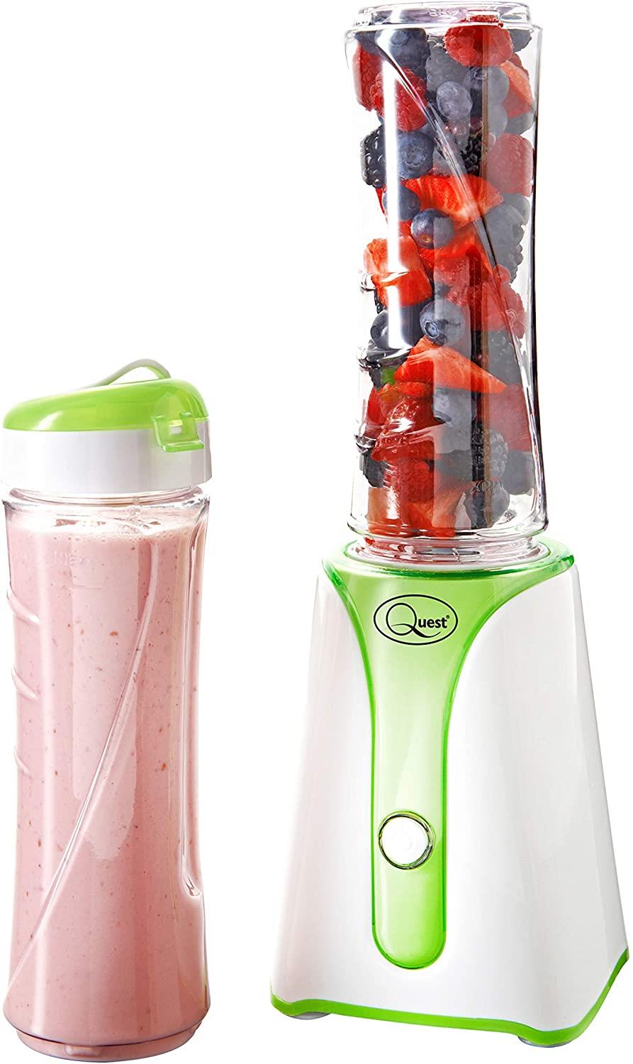 Quest Personal Blender BPA Free Green & White - 34009